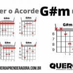 Acorde G#m Violão Como Fazer o Acorde G#m Violão