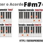 Acorde F#m7 Teclado Como Fazer o Acorde F#m7 no Piano e no Teclado