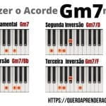 Acorde Gm7 Teclado Como Fazer o Acorde Gm7 no Piano e no Teclado