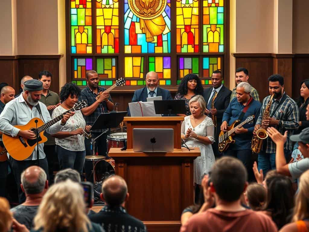 diversidade musical na igreja